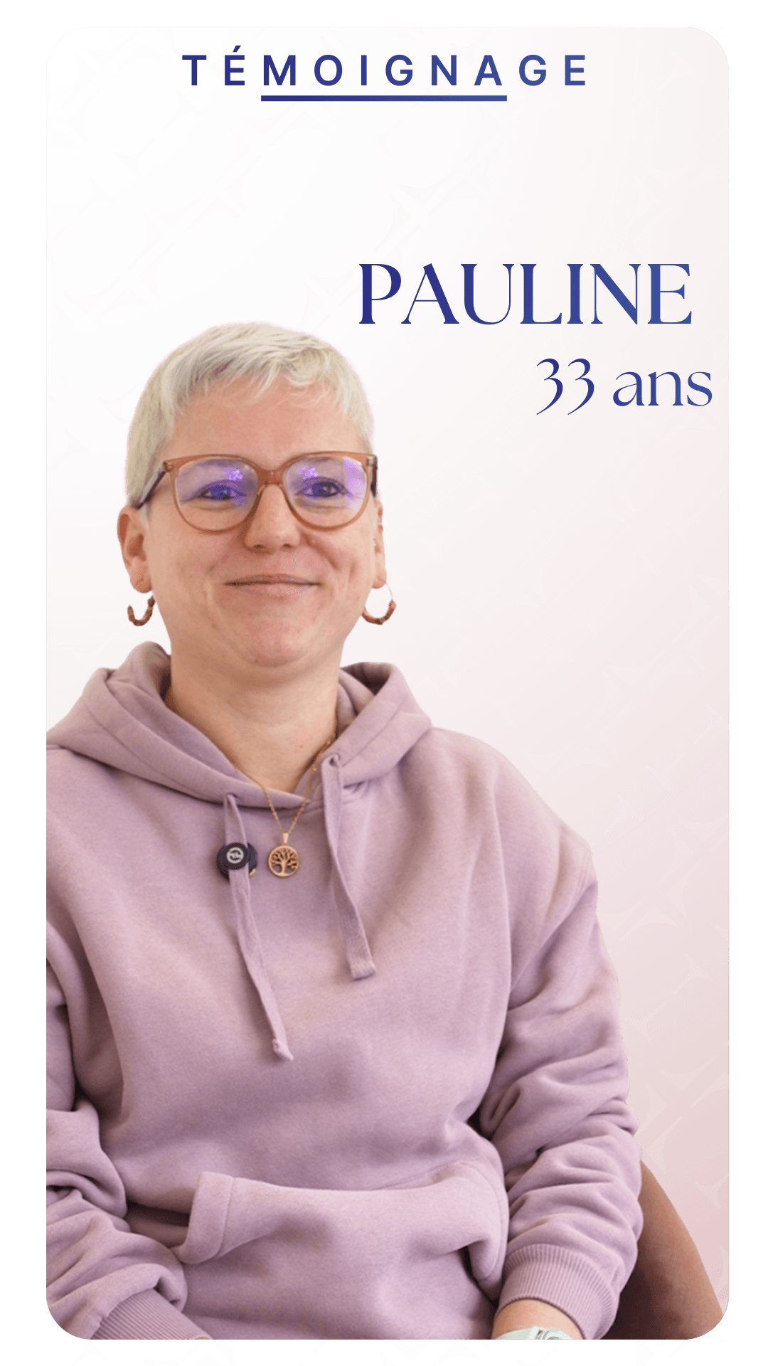 Pauline Témoignage sevrage Élite Laser Pauline
